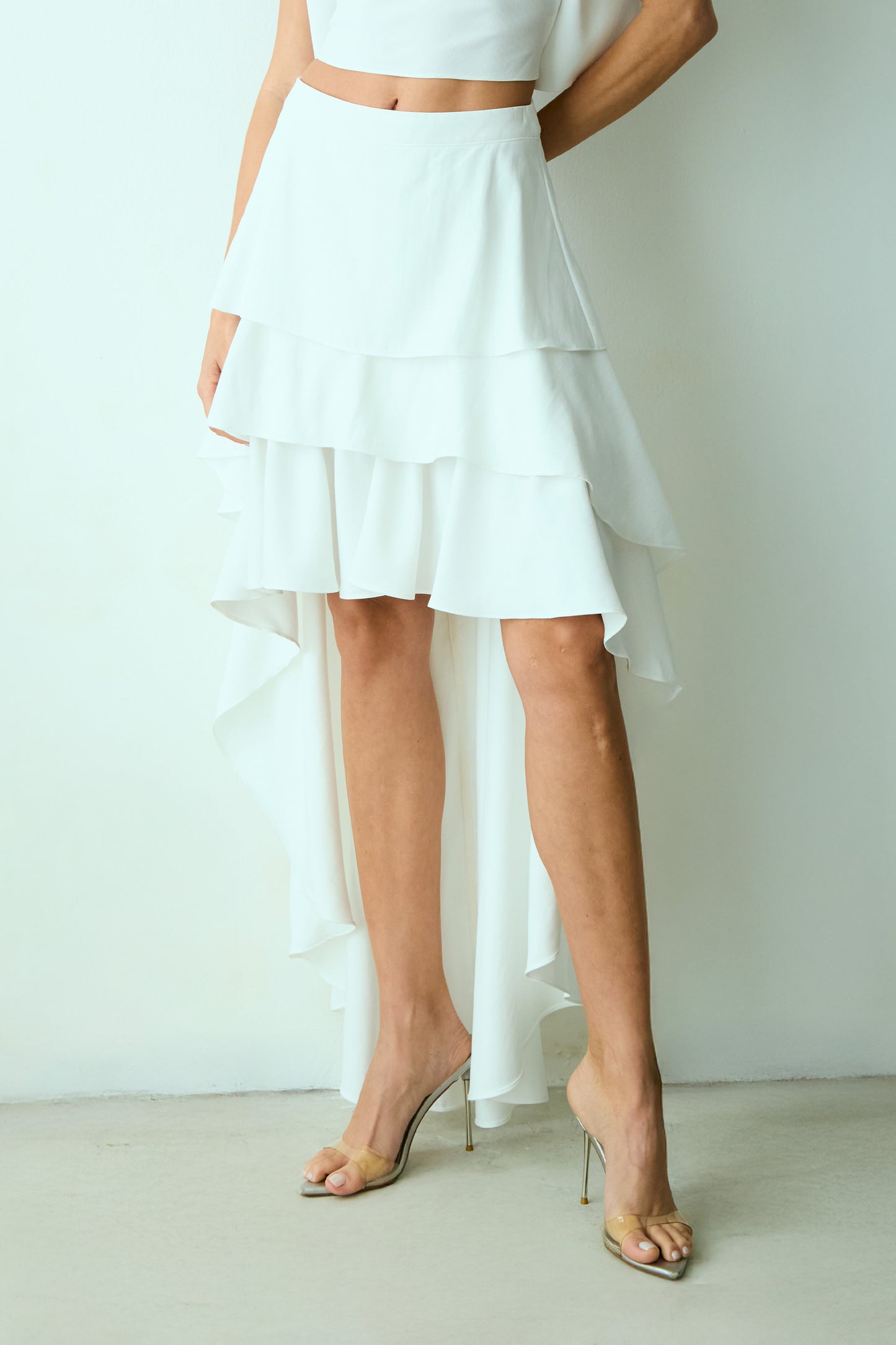 SAIA MULLET COM BABADOS E COS MEDIO OFF WHITE