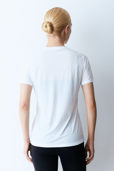 BLUSA MANGA CURTA OFF WHITE