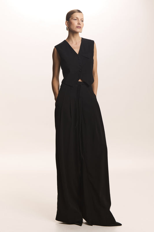 CALCA RETA PREGAS FRONTAIS CADARCO PARA AMARRACAO PRETO