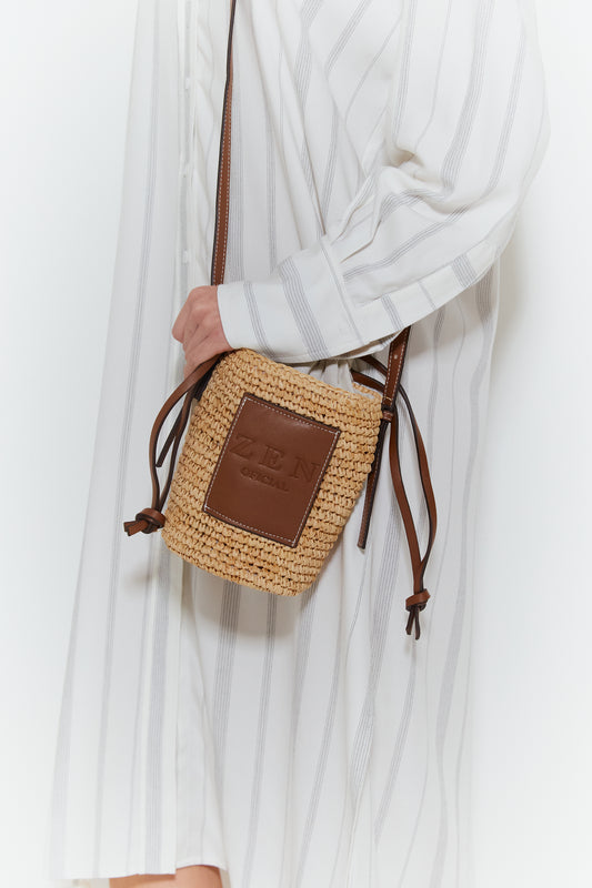 BOLSA BUCKET BEGE