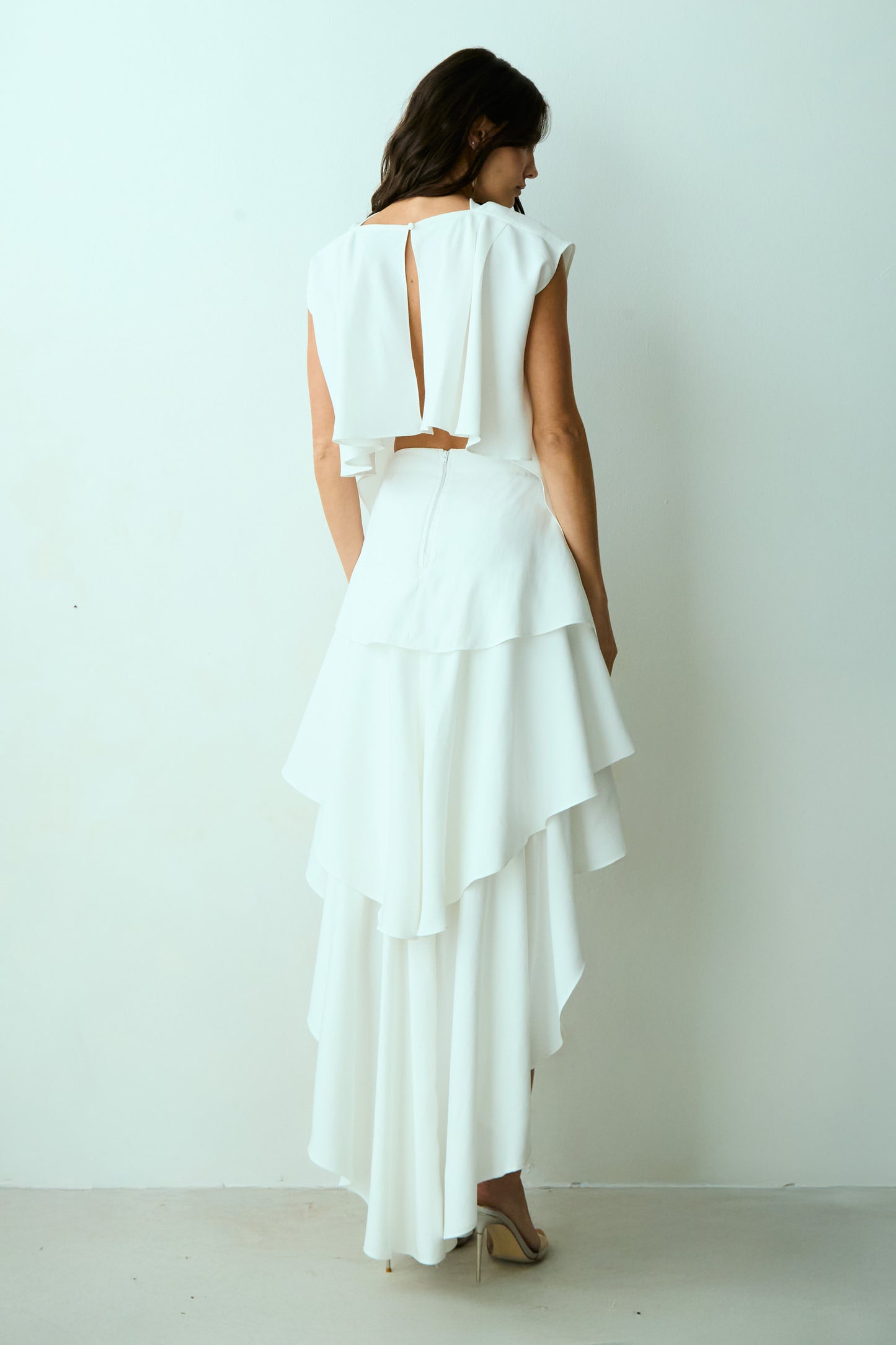 SAIA MULLET COM BABADOS E COS MEDIO OFF WHITE