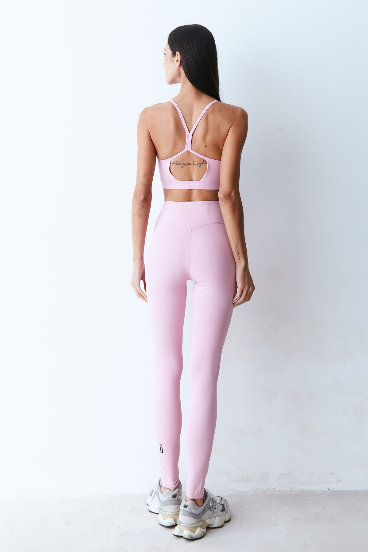 CALCA LEGGING COM COS LARGO ROSA