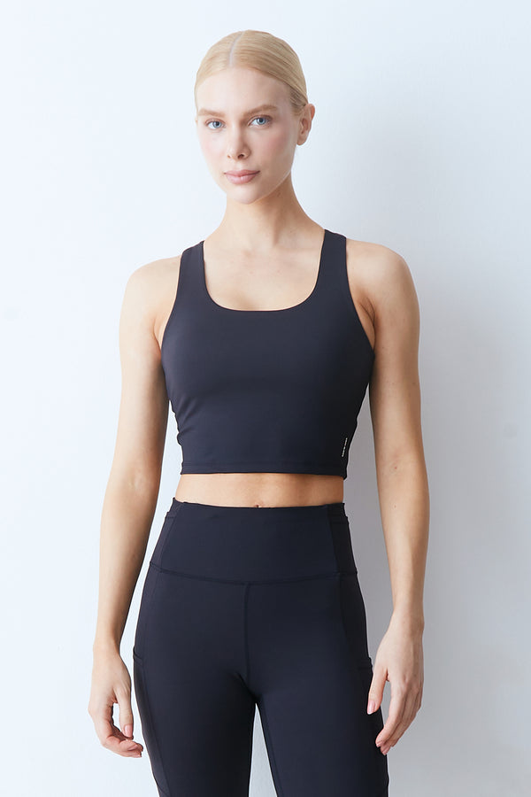 TOP NADADOR PRETO
