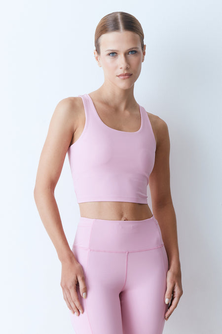 TOP NADADOR ROSA