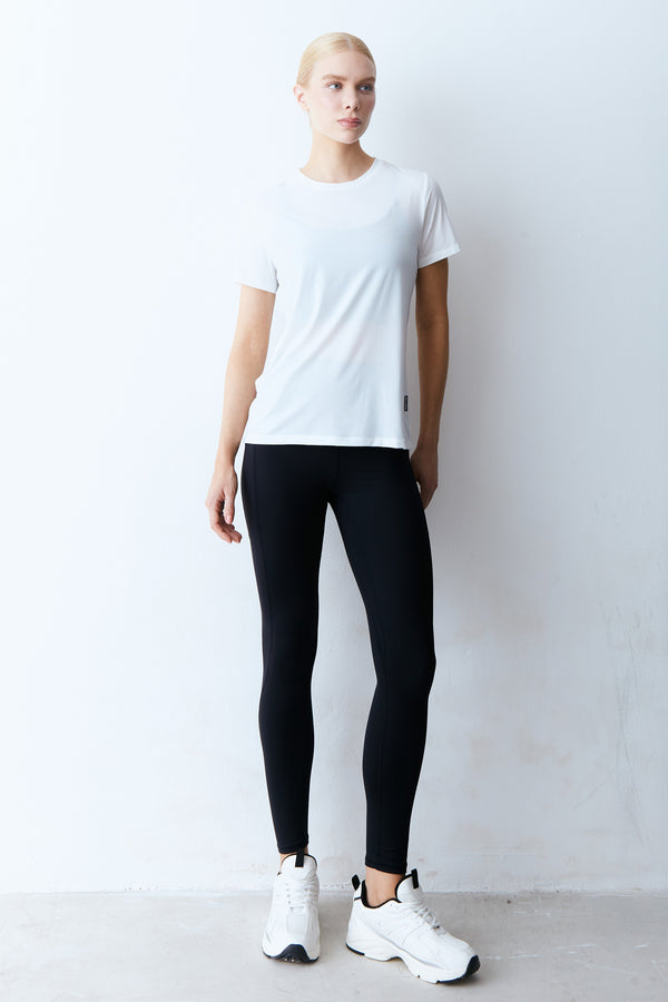 BLUSA MANGA CURTA OFF WHITE