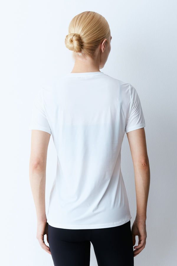 BLUSA MANGA CURTA OFF WHITE